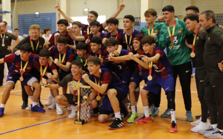 El Barça campió d'Espanya Infantil... i el Granollers bronze